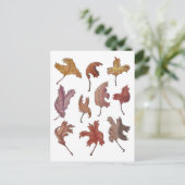 踊り離れ葉書 ポストカード (スタンド正面)