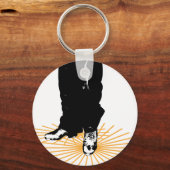 踊り靴 キーホルダー (正面)