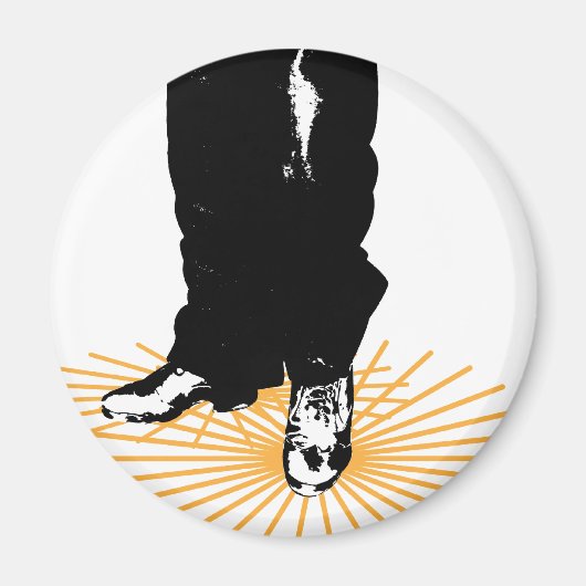 踊り靴 マグネット (正面)