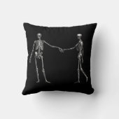 踊り骨格カップル クッション (裏面)