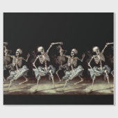 踊り骨格ゴシック結婚ズ ラッピングペーパー (フラット)