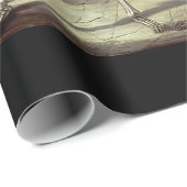 踊り骨格ゴシック結婚ズ ラッピングペーパー (ロールコーナー)