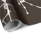 踊り骨格シームレスパターン ラッピングペーパー (ロールコーナー)