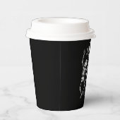 踊り骨格ハッピーハローウィン秋スカル 紙コップ (右)