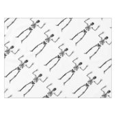 踊り骨格 テーブルクロス (正面(横))