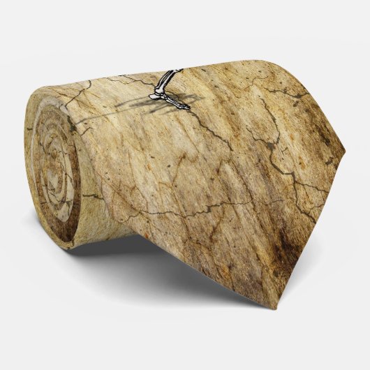 踊り骨格 ネクタイ (ロール)