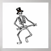 踊り骨格 ポスター (正面)