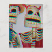 踊り骨格 ポストカード (正面)