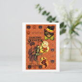 踊り骨格 ポストカード (スタンド正面)