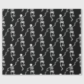 踊り骨格 ラッピングペーパー (フラット)