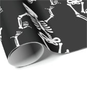 踊り骨格 ラッピングペーパー (ロールコーナー)