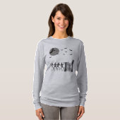 踊り骨格 Tシャツ (正面フル)