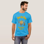 踊り骨格 Tシャツ (正面フル)