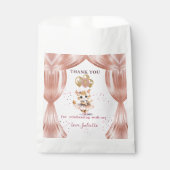 踊り魅力的キットンフォトファースト誕生日ガール フェイバーバッグ (正面)