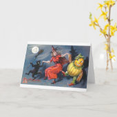 踊り魔女ムーンライト カード (黄色い花)