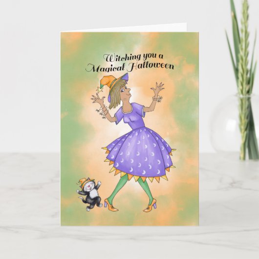 踊り魔女 カード (正面)