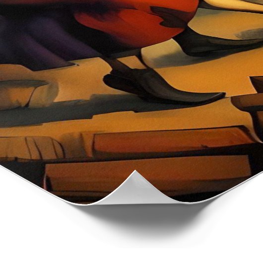 踊り魔女 ポスター (角)