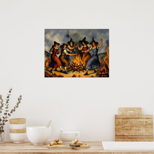 踊り魔女 ポスター (キッチン)