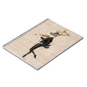 踊り鹿とバイオリン2 ノートブック (左側)