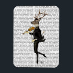 踊り鹿とバイオリン マグネット<br><div class="desc">動物と自然</div>