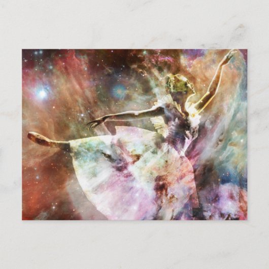 「踊り・イン・スターダスト」 ポストカード (正面)