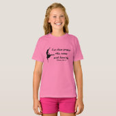 踊り・キッド・シャツで褒める Tシャツ (正面フル)