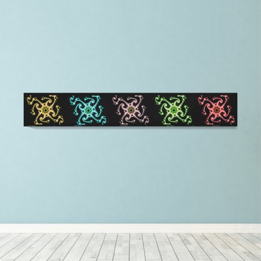 踊り キャンバスプリント (インサイチュ (ウッドフロア))