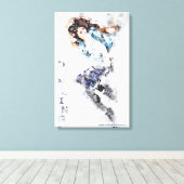 踊り キャンバスプリント (インサイチュ (ウッドフロア))