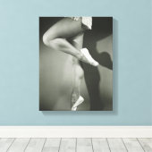 踊り キャンバスプリント (インサイチュ (ウッドフロア))