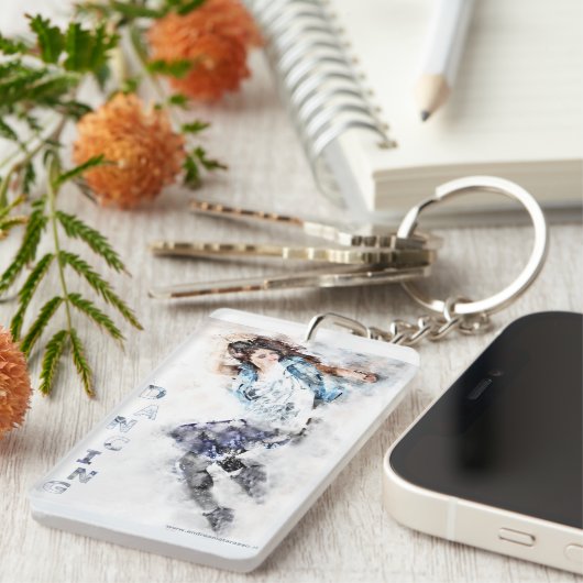 踊り キーホルダー (正面右)