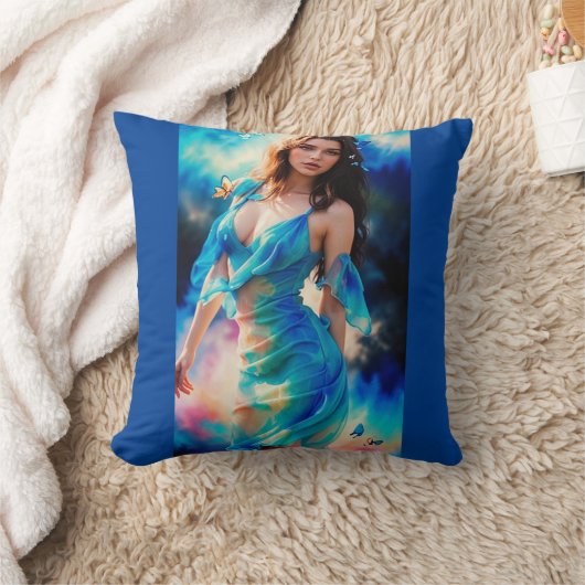 踊り クッション (ブランケット)