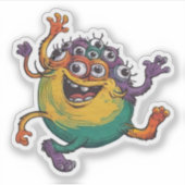 踊り シール (正面)