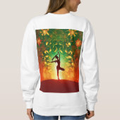 踊り スウェットシャツ (裏面)