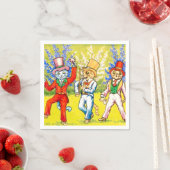 踊り スタンダードカクテルナプキン (インサイチュ)