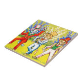 踊り タイル (側面)