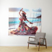 踊り タペストリー (インサイチュ(横))