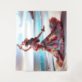 踊り タペストリー