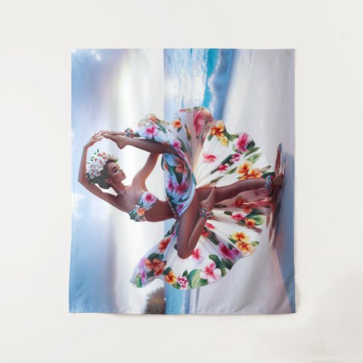 踊り タペストリー (正面)