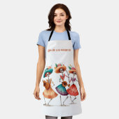 踊り・デッドのメロディカスタムー エプロン (着用した状態)