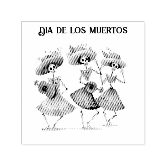 踊り・デッドのメロディカスタムー セルフインキングスタンプ (デザイン)