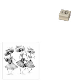 踊り・デッドのメロディカスタムー ラバースタンプ