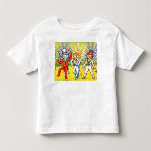 踊り トドラーTシャツ (正面)