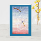 「踊り・ドラゴンズ」カード カード (黄色い花)