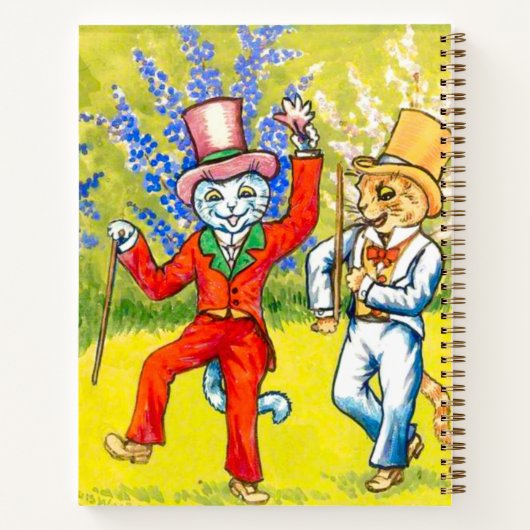 踊り ノートブック (裏面)