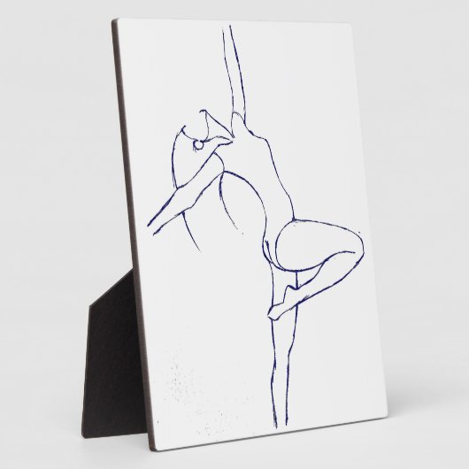 踊り フォトプラーク (側面)