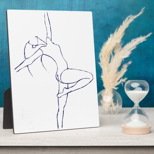 踊り フォトプラーク (側面)