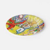 踊り ペーパープレート (アングル)