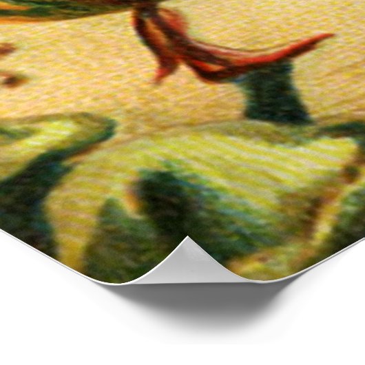 踊り ポスター (角)