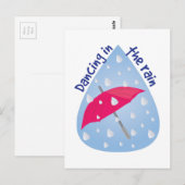 踊り ポストカード (正面/裏面)