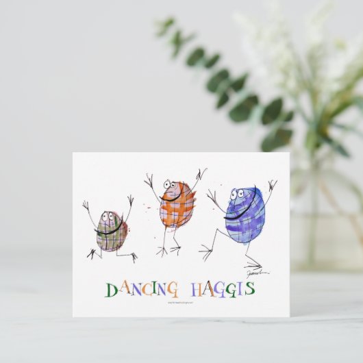 踊り ポストカード (スタンド正面)